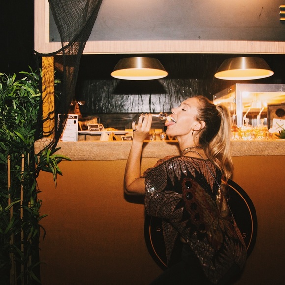 Hand Beaded Sequin Butterfly Top 🦋 - Picture 4 of 4